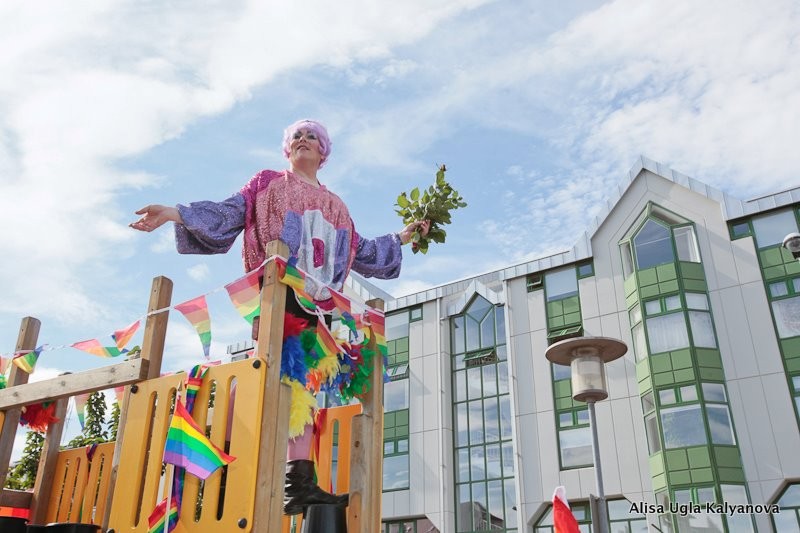 Jón Gnarr at the 2011 Reykjavík Pride