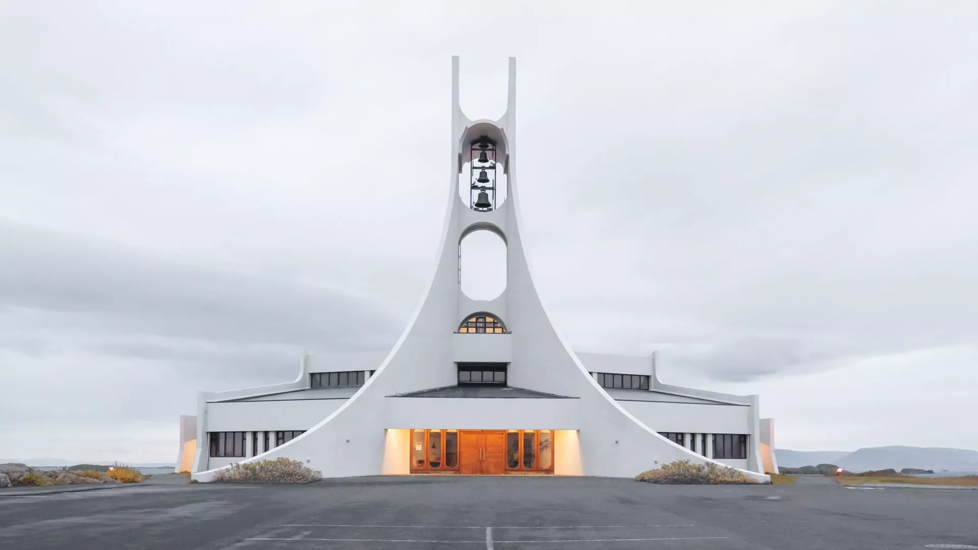 Church in Stykkishólmur Iceland 
